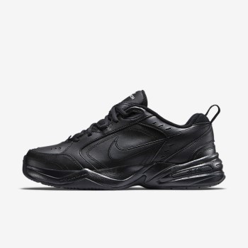 Nike Air Monarch IV - Férfi Edzőcipő - Fekete/Fekete